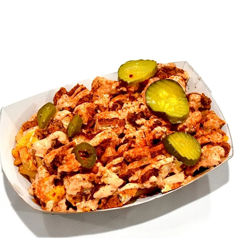 Loaded chicken fries