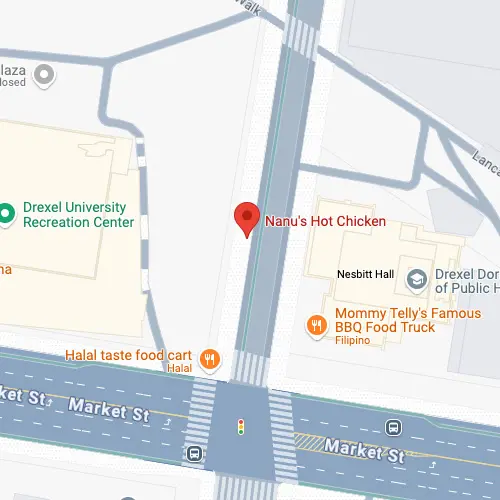 Market Street map